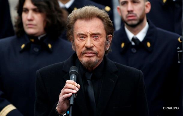 Умер французский рок-музыкант Джонни Холлидей