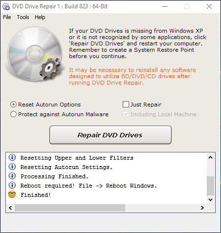 DVD Drive Repair 2.0.0.1090 + Portable