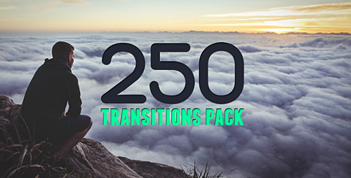 250 Transitions Pack - Project for After Effects (Videohive)