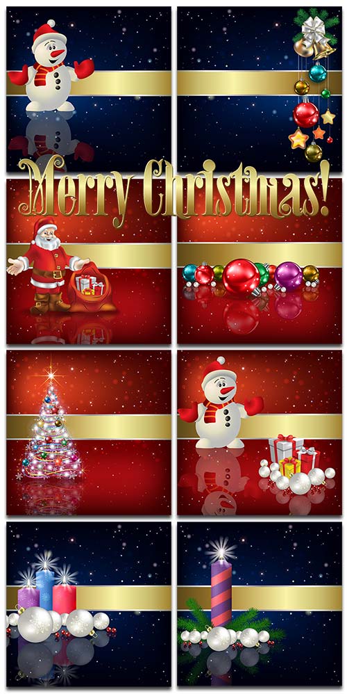  - .10 /Christmas backgrounds-Christmas composition.Part 10 
