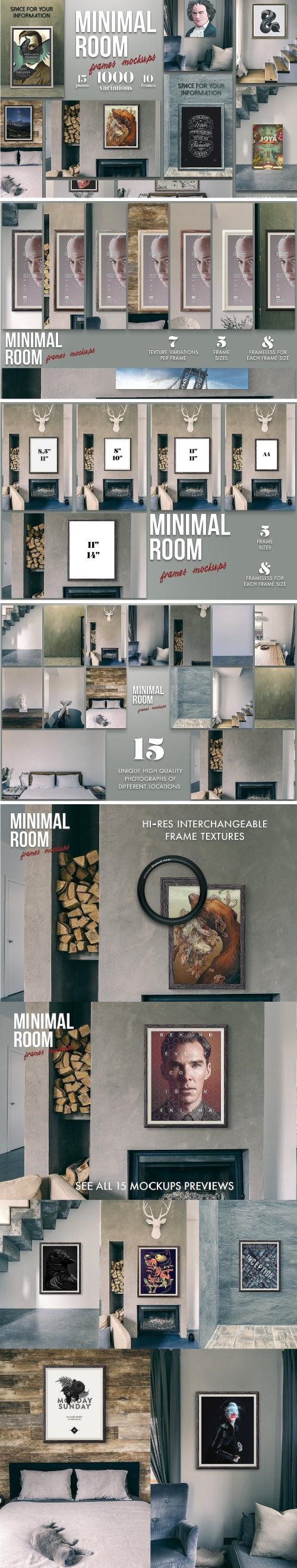 Minimal Room - Frames Mockups - 2052925