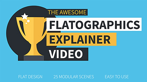 Flatographics Explainer Video - Project for After Effects (Videohive)
