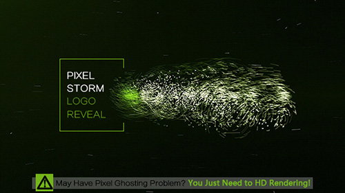 Pixel Storm Logo Reveal - Project for After Effects (Videohive) 
