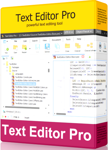 Text Editor Pro 4.0.2 (x86/x64) + Portable