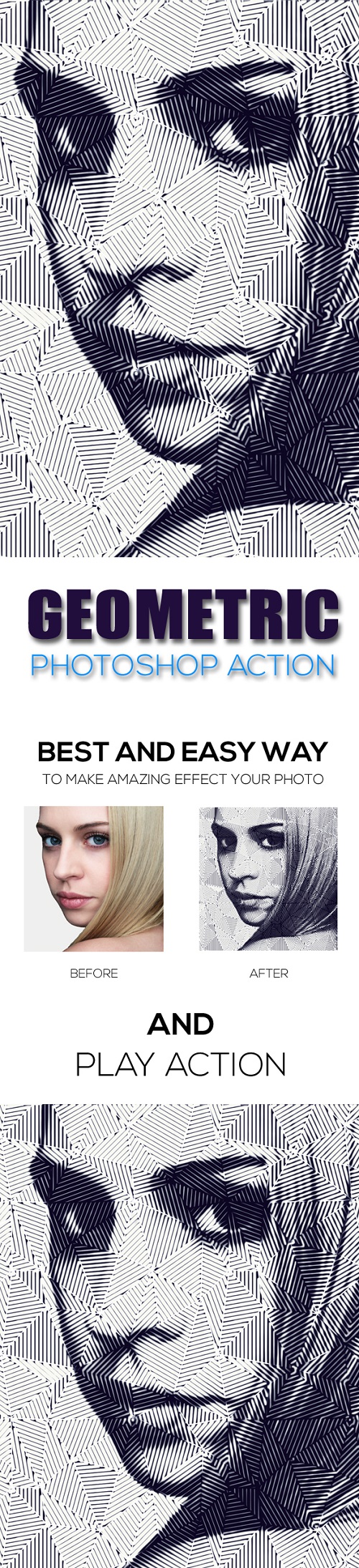 Geometric Photoshop Action 21112970