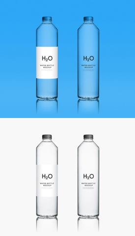 PSD Mock-Up - Water Bottle