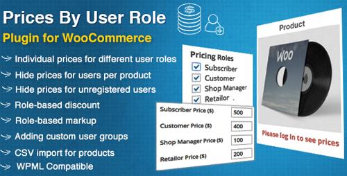 CodeCanyon - Prices By User Role for WooCommerce v4.0.2 - 8562616