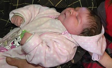 Мальчик весом наиболее 7 кг родился в Запорожской области: фото