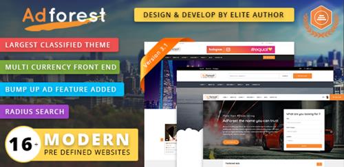 ThemeForest - AdForest v3.1.2 - Classified Ads WordPress Theme - 19481695 - NULLED