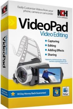 NCH VideoPad Video Editor 7.21 Professional Beta