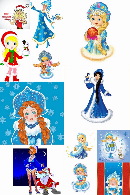 Different cartoon Snow Maidens 13 Eps
