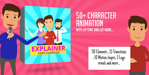 Character Animation Composer - Explainer Video Toolkit - Project for After Effects (Videohive)