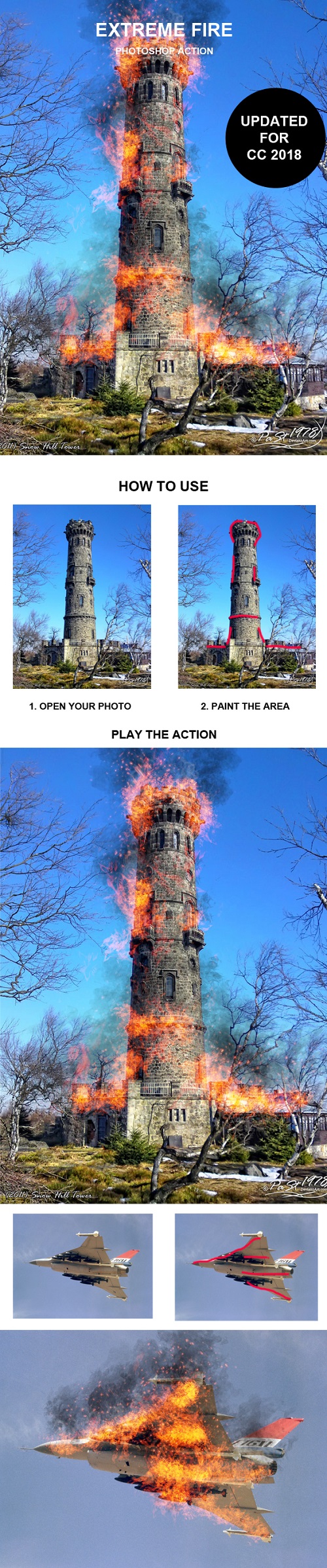 Fire Photoshop Action 21280090