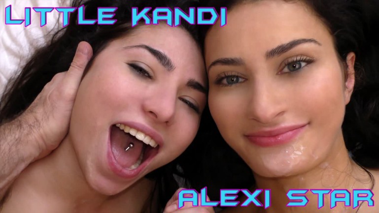 [WakeUpNFuck.com / WoodmanCastingX.com] Little Kandy aka Little Candy and Alexi Star (WUNF 238 / 16.01.2018) [DP, Anal, Group, Casting, All Sex]