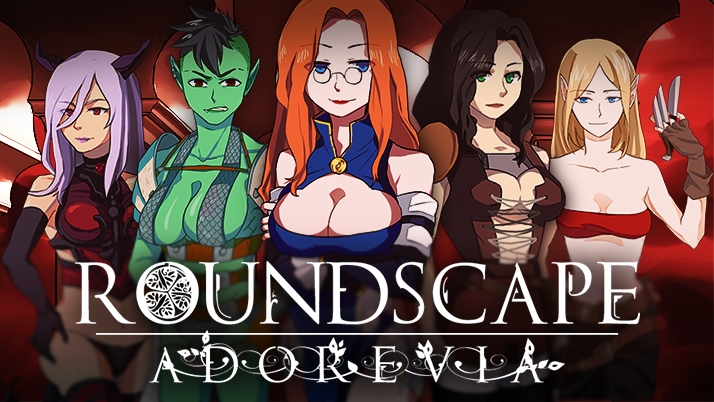 Roundscape: Adorevia [2.3] (Kaliyo, Red Dakkar) [uncen] [2015, jRPG, Adventure, Big tits, Yuri, Fantasy, Futanari, Rape, Oral, Tentacles, Anal, Incest, Group sex] [eng]