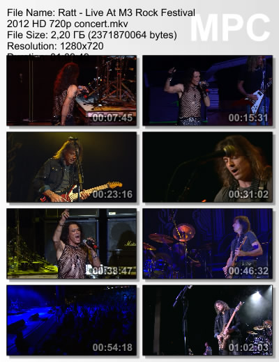 Ratt - Live At M3 Rock Festival 2012 (BDRip)