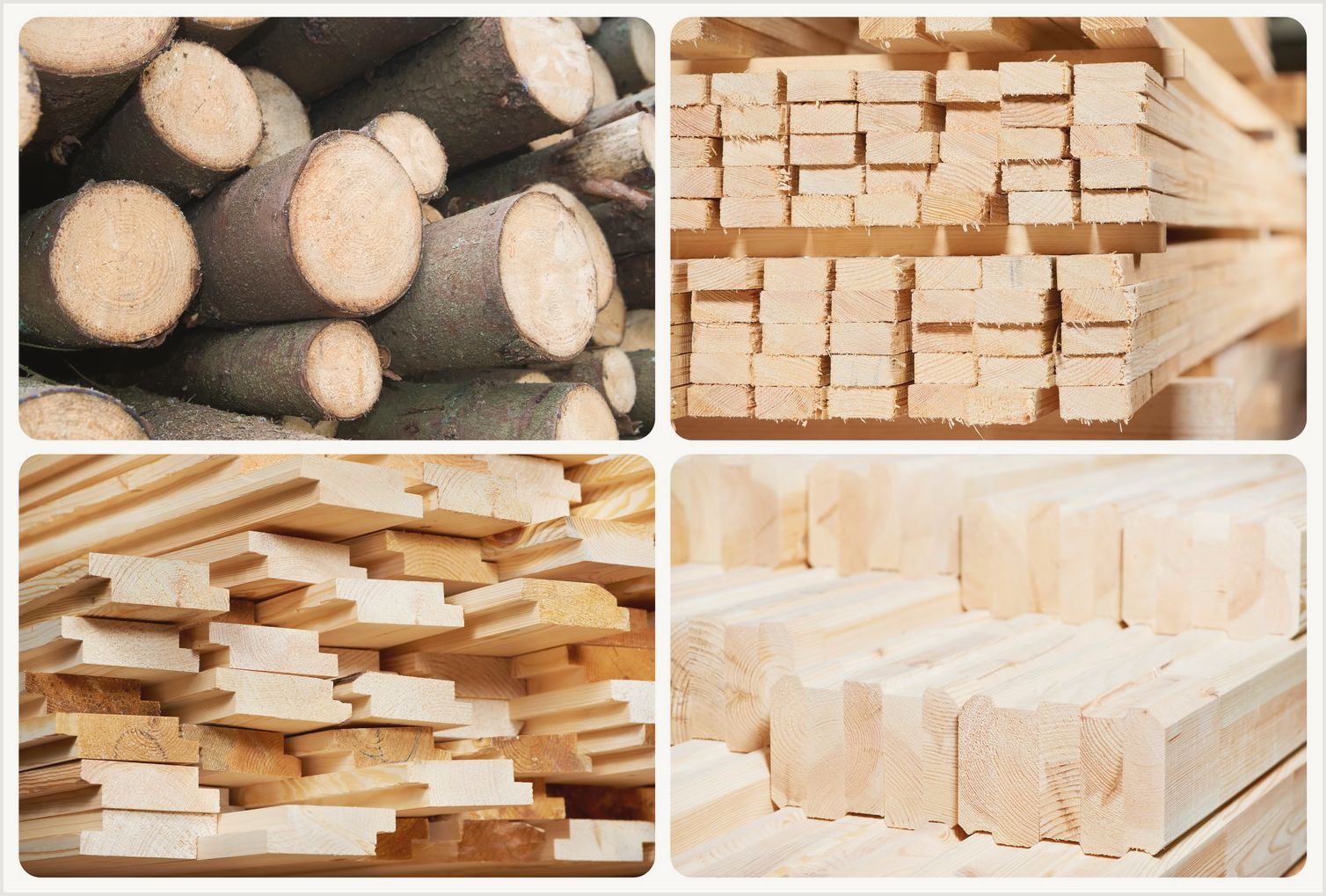 Чем обусловлен спрос на строительные материалы из дерева?