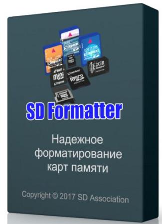 SD Formatter 5.0.0 - сделает форматирование карты памяти SD/SDHC/SDXC.
