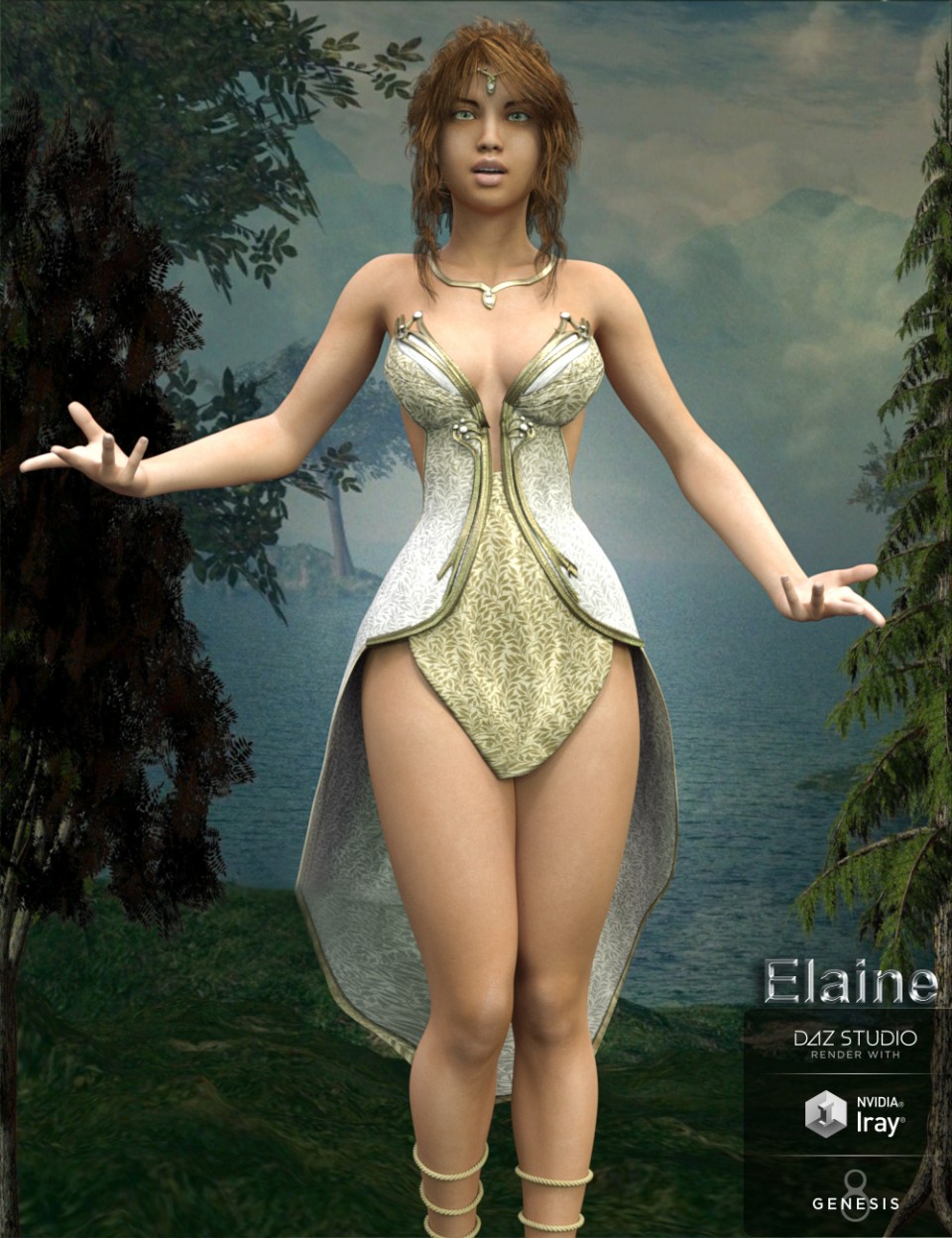 Elaine for Genesis 8 Female