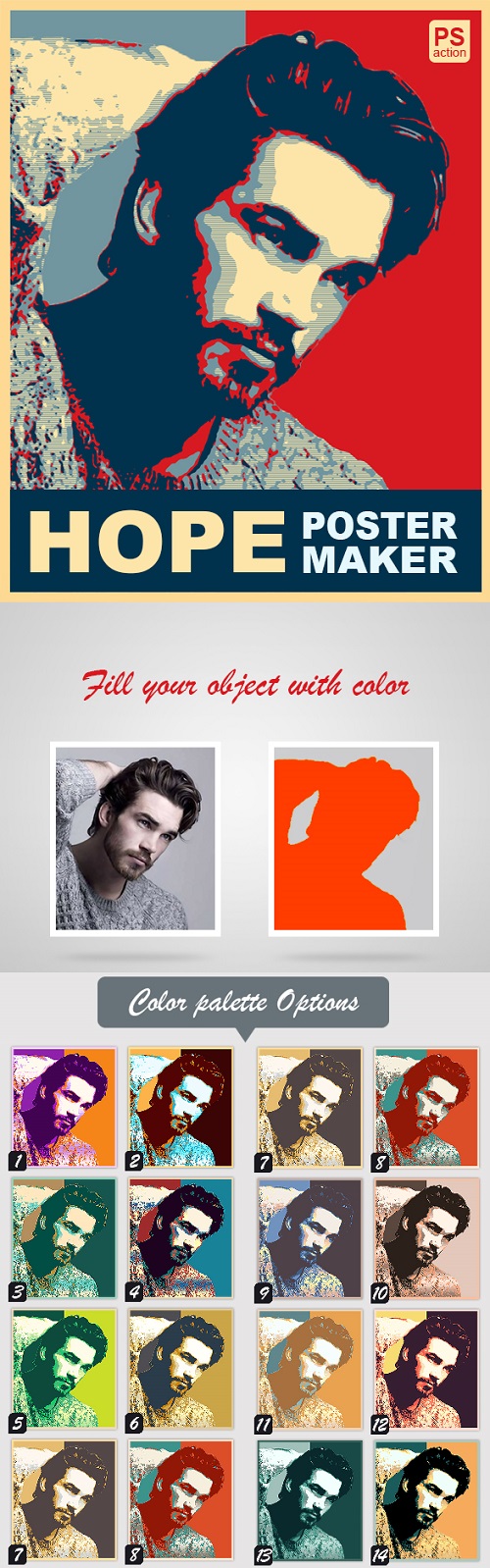 Hope Poster Maker PS Action 21359995