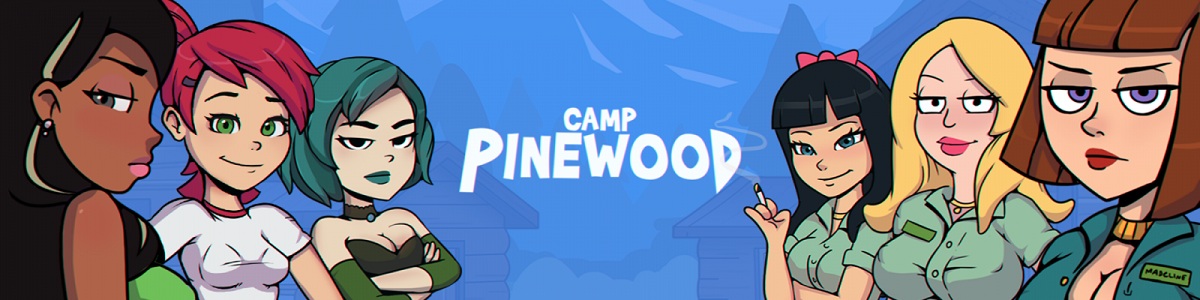 Camp Pinewood [InProgress, v0.8b] (VAULTMAN) [uncen] [2017, ADV, SLG, Oral, Blowjob, Voyeurism, Harem, Date-sim, School camp, Unity] [rus+eng]