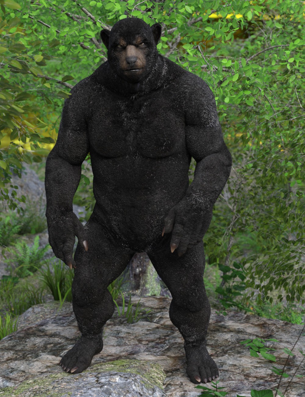 Lord of the Bears Transformed HD for Genesis 2 Male