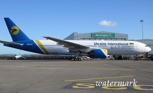 В Украину прибывает 1-ый Boeing 777