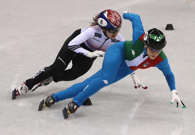 Итальянка Фонтана – олимпийская чемпионка по шорт-треку на дистанции 500 м