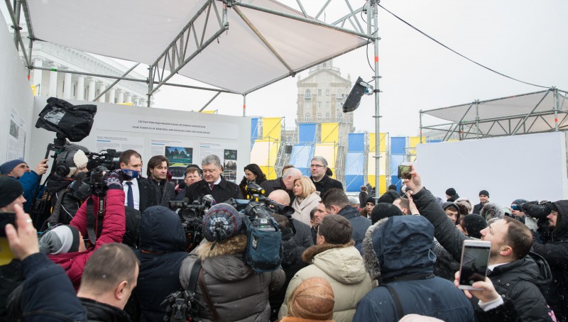 Петро Порошенко: Нова європейська країна – головний пам’ятник Героям Небесної Сотні