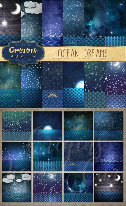Ocean Dreams Backgrounds - 888290