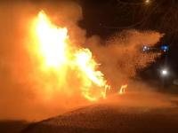 В Одессе сожгли авто судьи и депутата(видео)