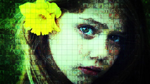 Mosaic Photo Reveal - Project for After Effects (Videohive)