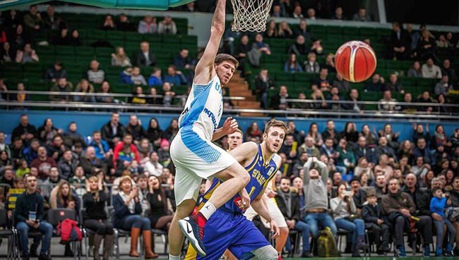 Мужская сборная Украины по баскетболу возглавила отборочную группу на ЧМ-2019