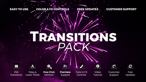Transitions 4.1 - Project for After Effects (Videohive)