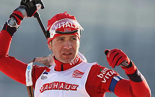 Бьорндален отказался ехать на соревнования в Россию