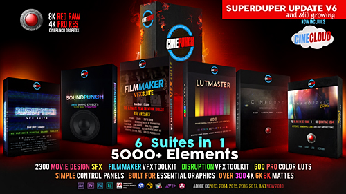 CINEPUNCH Video Creator Bundle V6.0 - After Effects Add Ons & Project (Videohive)