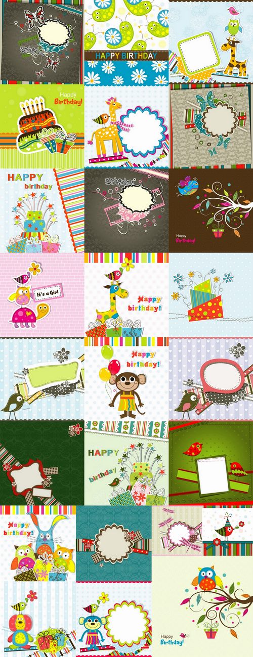 Gift card invitation card flyer background is cover 25 EPS