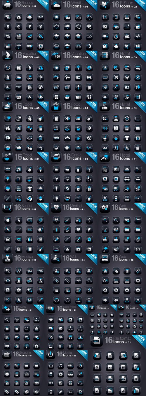 Vector elements picture web design button icon tool 2-25 EPS