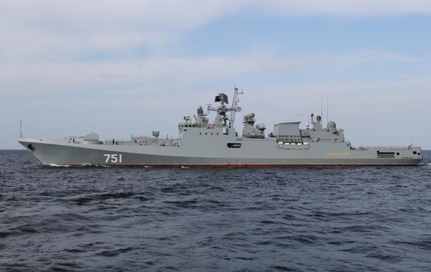 Российский ракетный фрегат вошел в Средиземное море