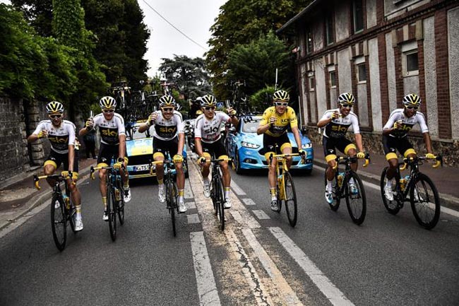 «Тур де Франс»2018. Sky заработала треть от всех призовых многодневки