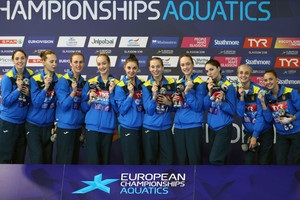Украина выиграла золото ЧЕ в артистическом плавании