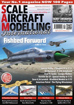 Scale Aircraft Modelling International 2018-09