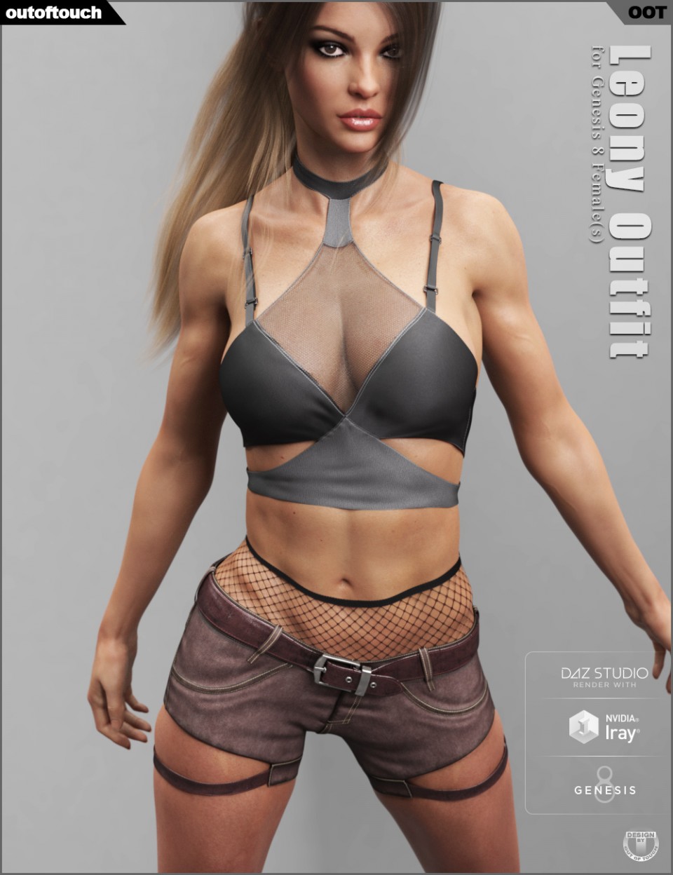 Leony Outfit for Genesis 8 Female(s)