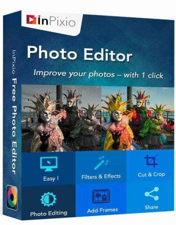 InPixio Photo Editor 10.4.7625.29543 Multilingual + Portable