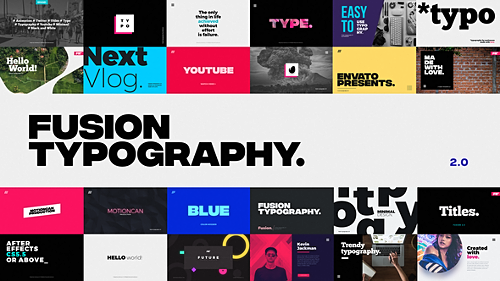 Animated Typography 21390150 - Project for After Effects (Videohive)