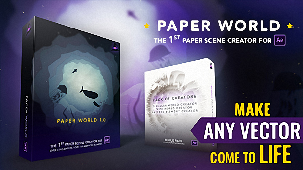 Paper World - Project for After Effects (Videohive)